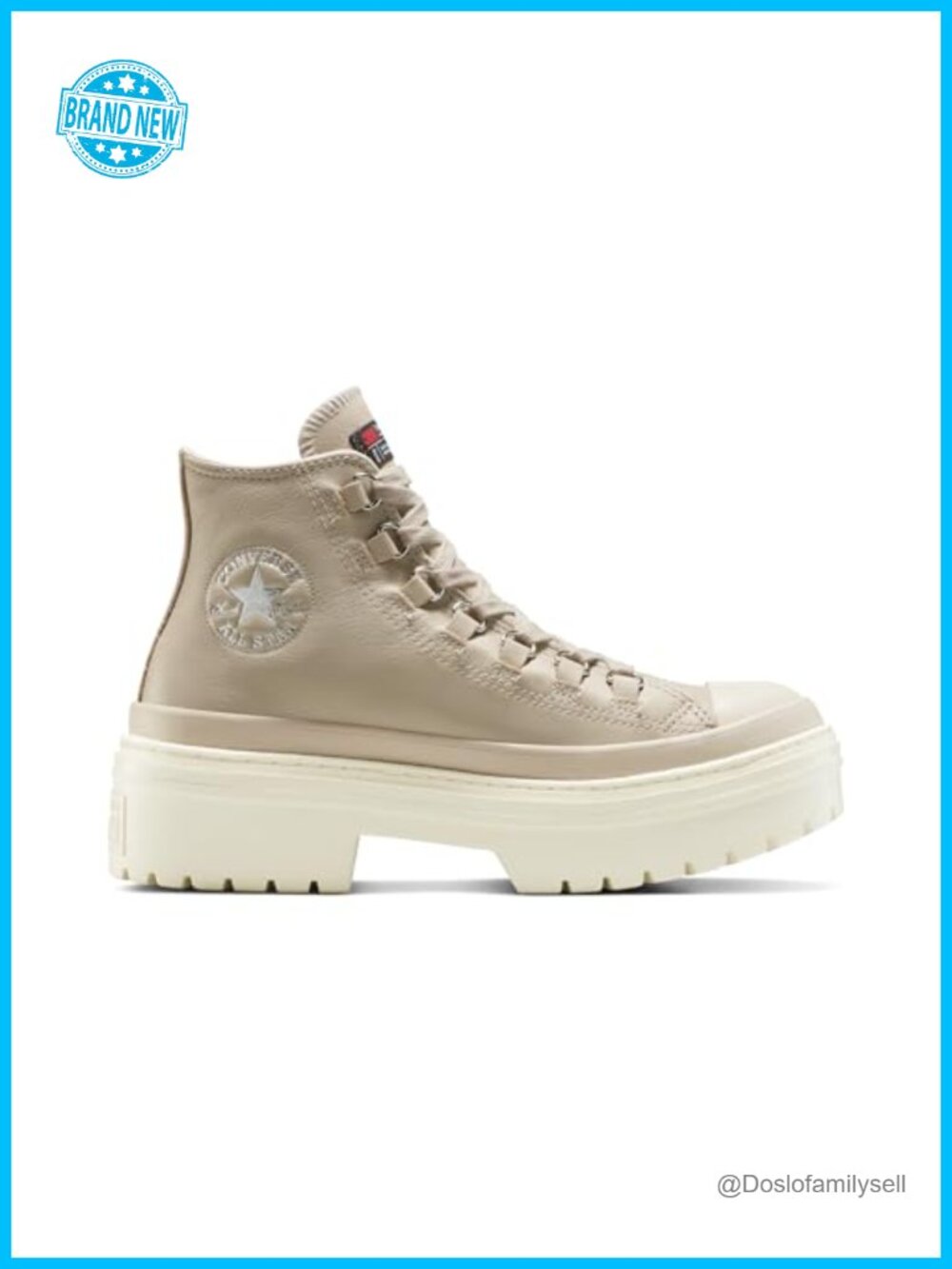 Converse Chuck Taylor All Star Lugged Heel Platform Waterproof High Top Sneaker